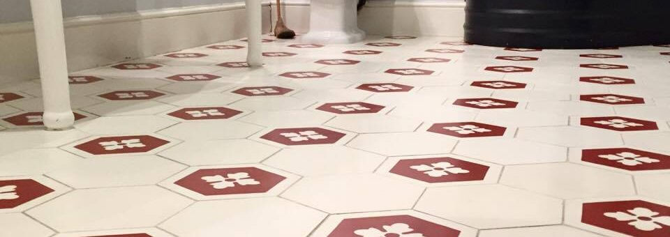 Quarry tile floor cleaning