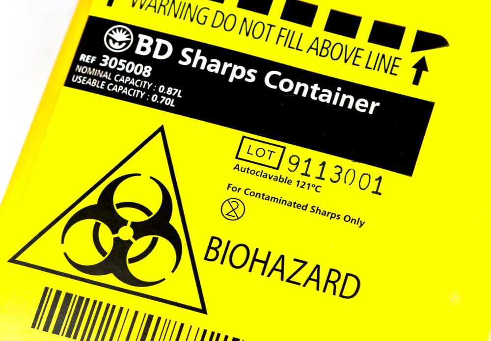 What does a 5 Litre Sharps Bin look like?