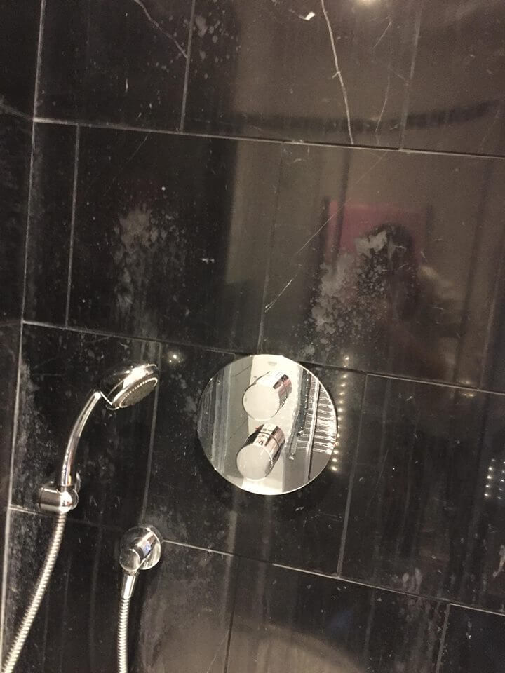 Etched natural stone wall tiles